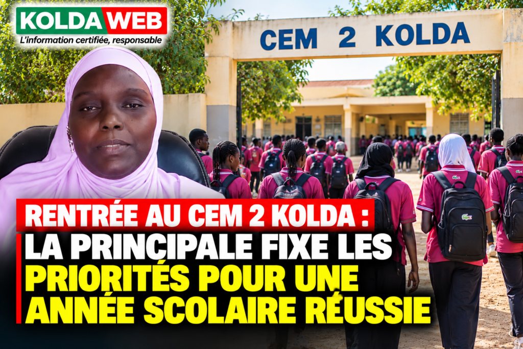 Rentrée au CEM 2 Kolda _ priorités scolaires