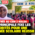 Rentrée scolaire à Kolda : le CEM 2 prêt à lancer « Ubi Tey, Jang Tey ».