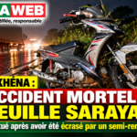 Saraya : Kharakhéna endeuillée après un accident mortel sur la RN7