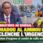 Inondations au Sénégal : Ahmadou Alhaminou Lô déclenche l’urgence et active un comité de veille.